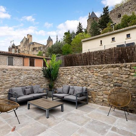 Au Puits De La Cite - Terrasse Vue Cite - Wifi Villa Carcassonne Exterior photo